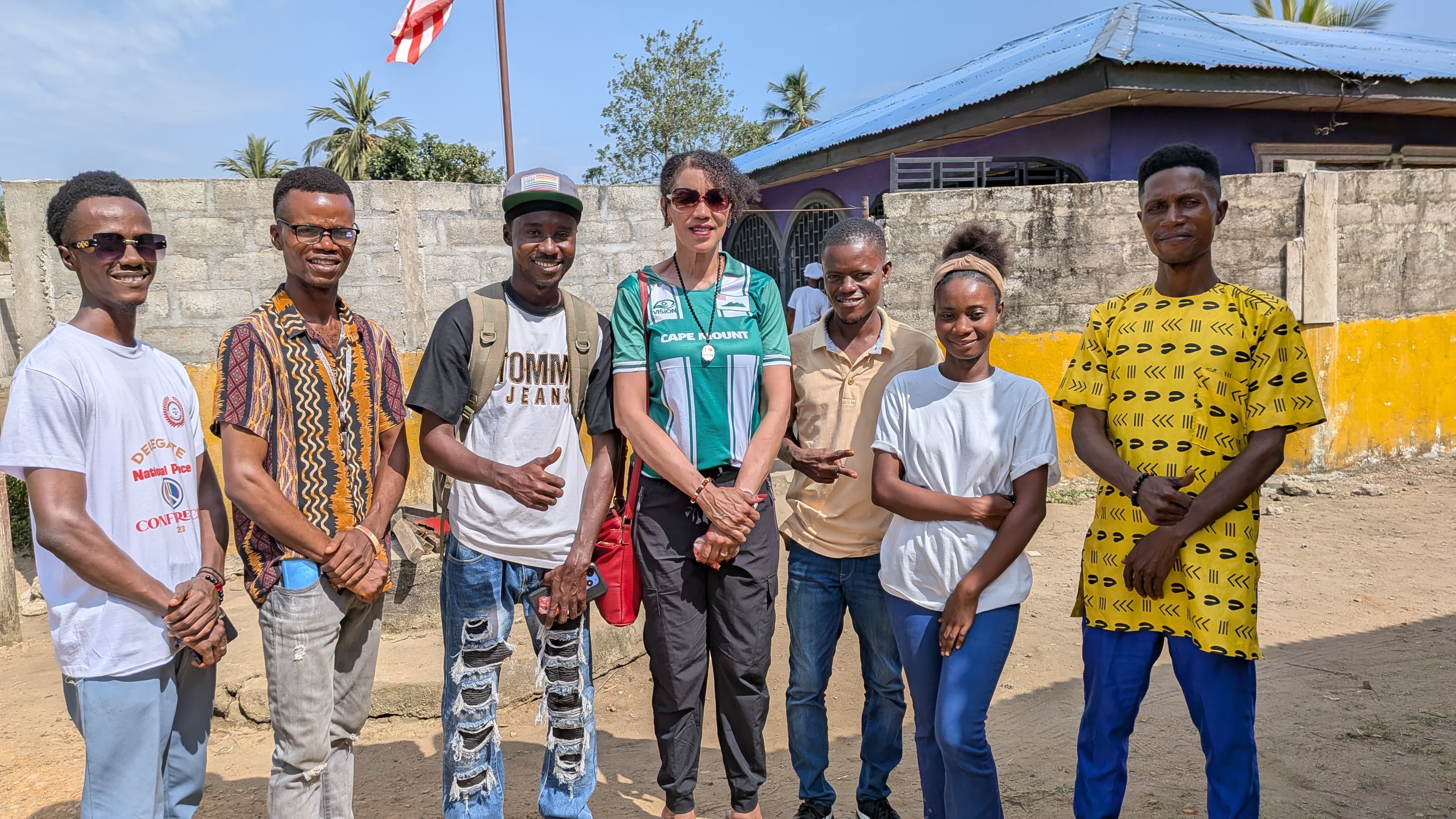 Heart In Heaven leaders and partners in Liberia